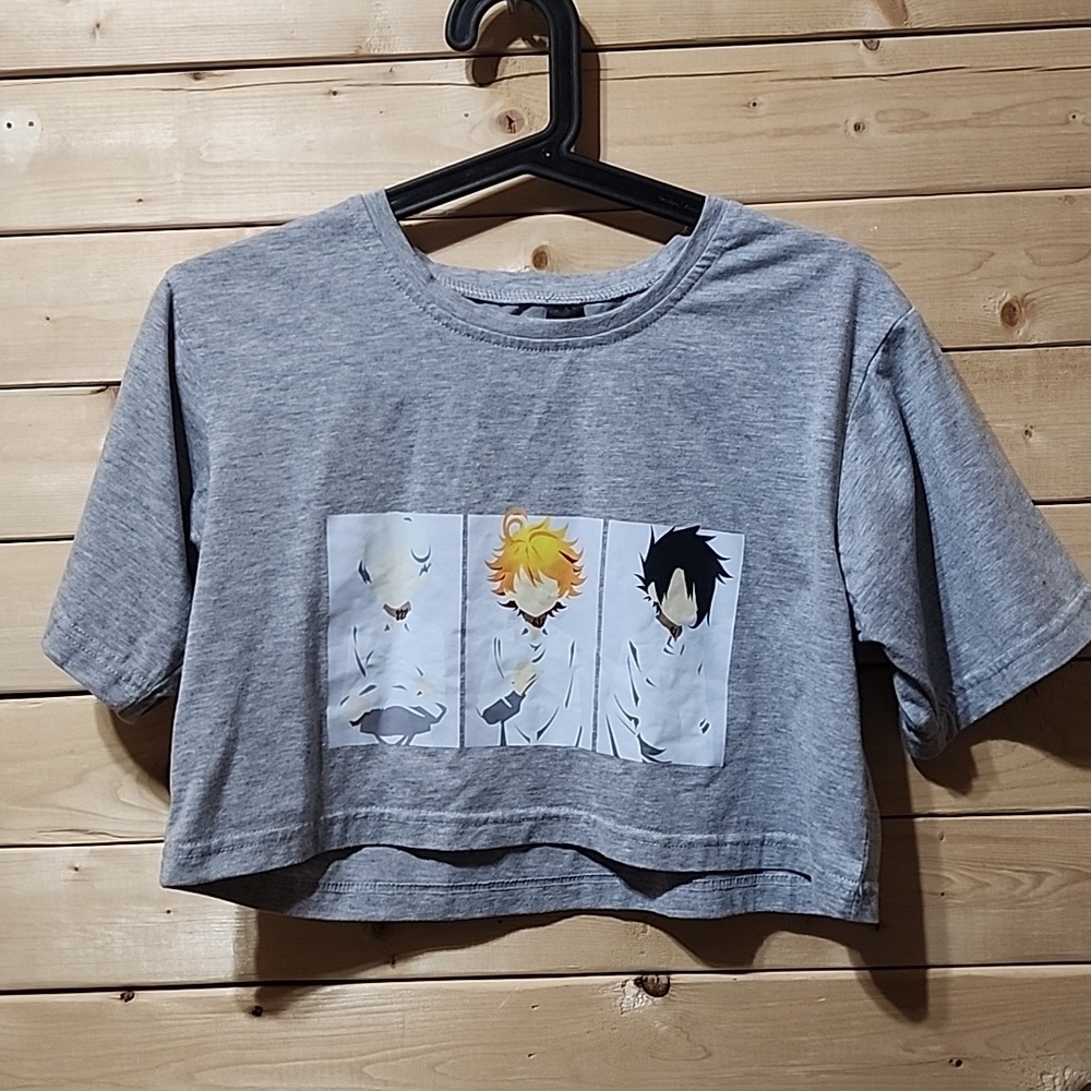 The Promised Neverland Anime Crop Top Women's Size 1
